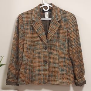 Jones NY Multi Colored Blazer